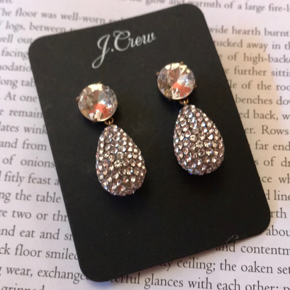 JCrew sparkle earrings